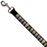 Dog Leash - Big Bang Theory Chibi Characters Black