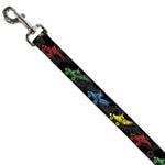 Dog Leash - Roller Skates Black/Gray/Multi Color