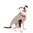 Load image into Gallery viewer, Oatmeal Cable Knit Dog Sweater
