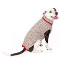Load image into Gallery viewer, Oatmeal Cable Knit Dog Sweater
