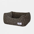 Load image into Gallery viewer, Obsidian Dog Silk Handmade Handmade in the USA Bed - Luxury Dog Bed from Southlake Paws
