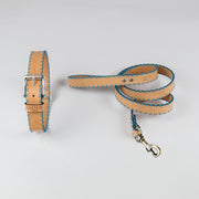 Sky Blue Cross Dog Leash