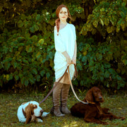 Orange Cross Dog Leash