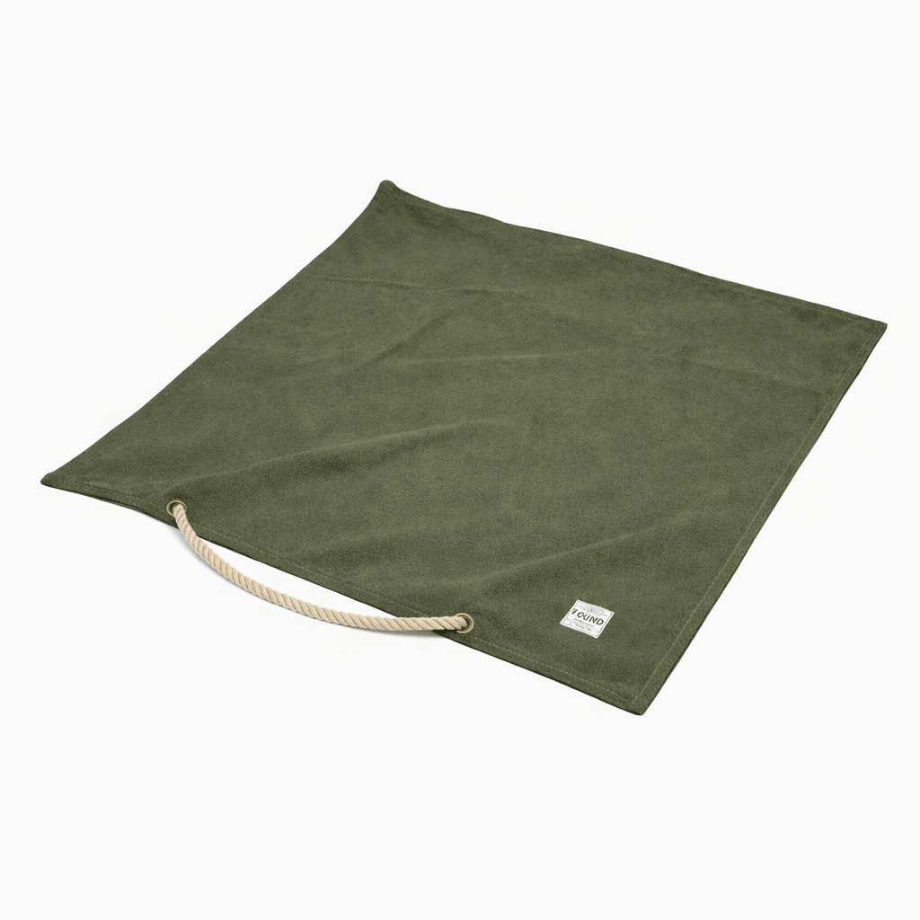Dog Beds Premium Olive Waxed Cotton Canvas Dog Bed Cover