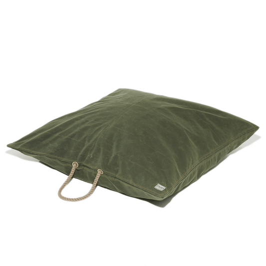 Dog Beds Premium Olive Waxed Cotton Canvas Dog Bed