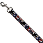 Dog Leash - Flying Eagle/American Flag