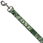 Dog Leash - One Dollar Bill Eye of Providence/Bald Eagle CLOSE-UP