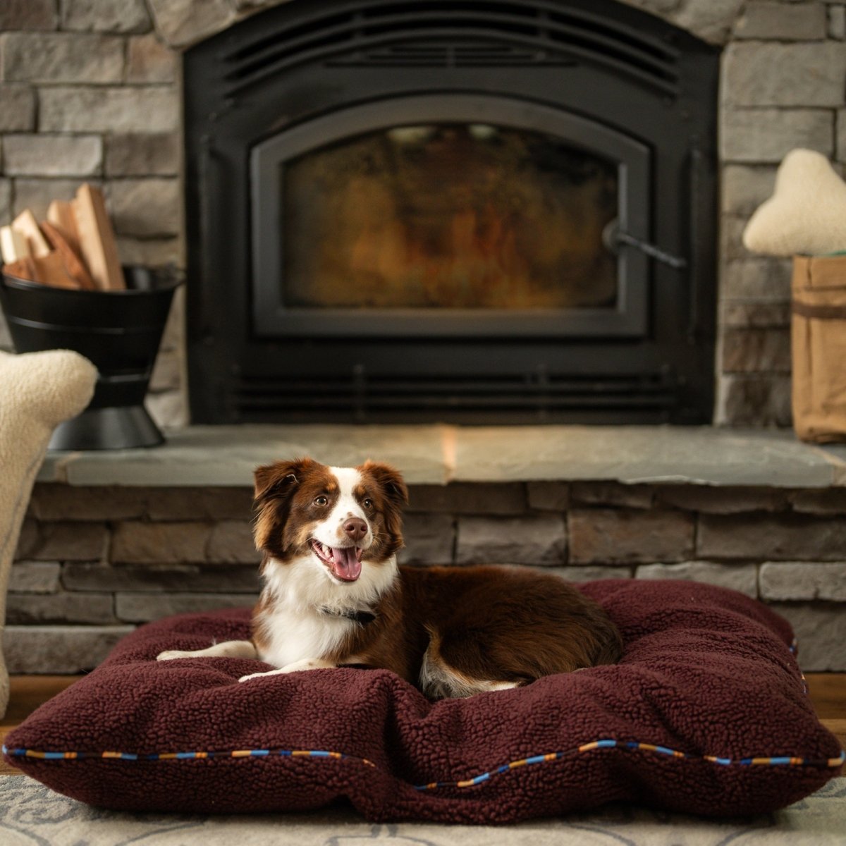 Orthopedic Foam Sherpa Pillow Bed - Orthopedic Dog Bed