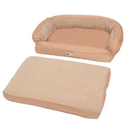 EZ-Wash Fleece Headrest Dog Bed