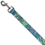 Dog Leash - Retro Monster Aqua