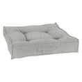 Load image into Gallery viewer, Bowsers Piazza Oyster Round Bolster Dog Bed - 360-Degree Head and Neck Support
