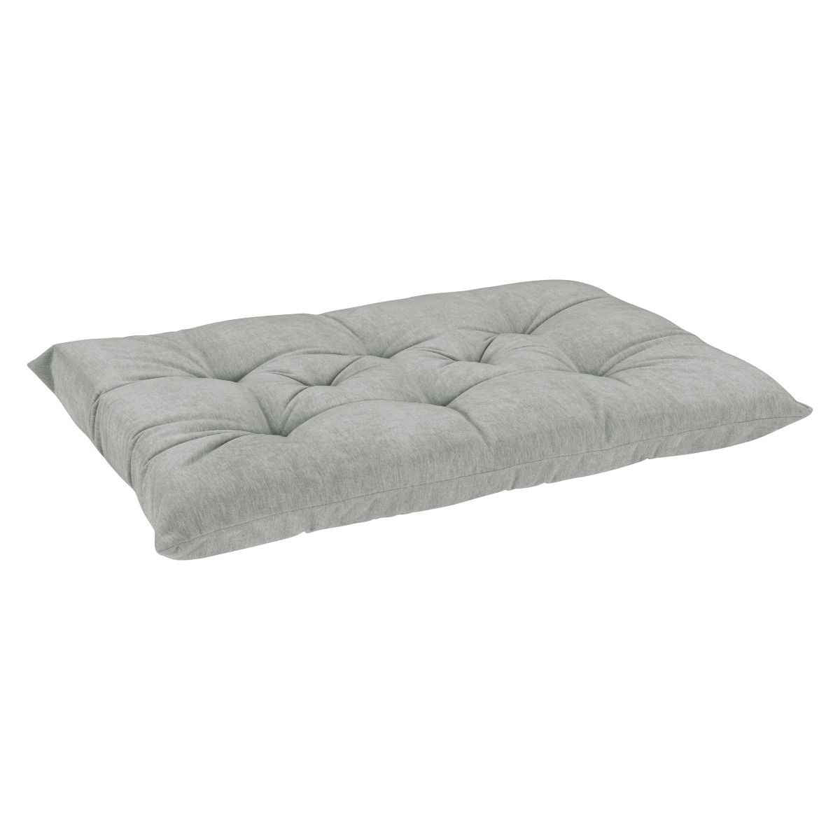 Bowsers Oyster Tufted Dog Crate Cushion - Washable Crate and Lounge Comfort