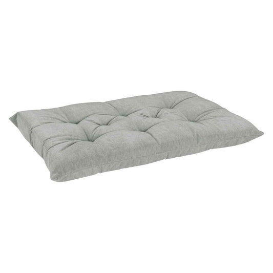 Bowsers Oyster Tufted Dog Crate Cushion - Washable Crate and Lounge Comfort