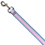 Dog Leash - Flag Transgender Baby Blue/Baby Pink/White