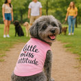 Load image into Gallery viewer, Parisian Pet 'Little Miss Attitude' Pet Shirt - Cute Dog & Cat Shirt, Pink
