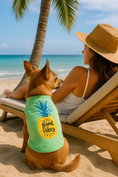 Load image into Gallery viewer, Parisian Pet 'Pineapple' Dog Shirt – Tropical Cotton Pet T-Shirt for Dogs & Cats-Saint Patrick's Day

