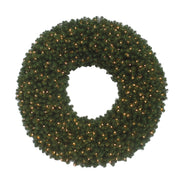 Kurt Adler 60-Inch Pre-Lit Twinkle Commercial Wreath