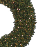 Kurt Adler 84-Inch Pre-Lit Commercial Wreath
