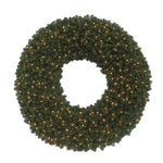 Kurt Adler 84-Inch Pre-Lit Twinkle Commercial Wreath
