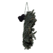 Kurt Adler 18-Inch Battery-Operated Pre-Lit Warm White Cluster LED Blue Spruce Wreath