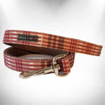 Load image into Gallery viewer, Plaid Dog Collars, Leads, and Bows - 4 Styles
