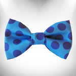 Polka Dot Dog Collars, Leads, and Bows - Monotone - 6 Styles
