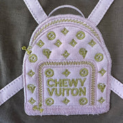 Chewy Vuitton Embroidered Dog T-Shirt