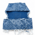 Load image into Gallery viewer, Printed Patchwork Denim Harness
