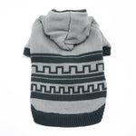 Pattern Sweater Coat