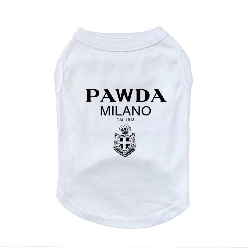 “Pawda" Dog T-Shirt - Southlake Paws