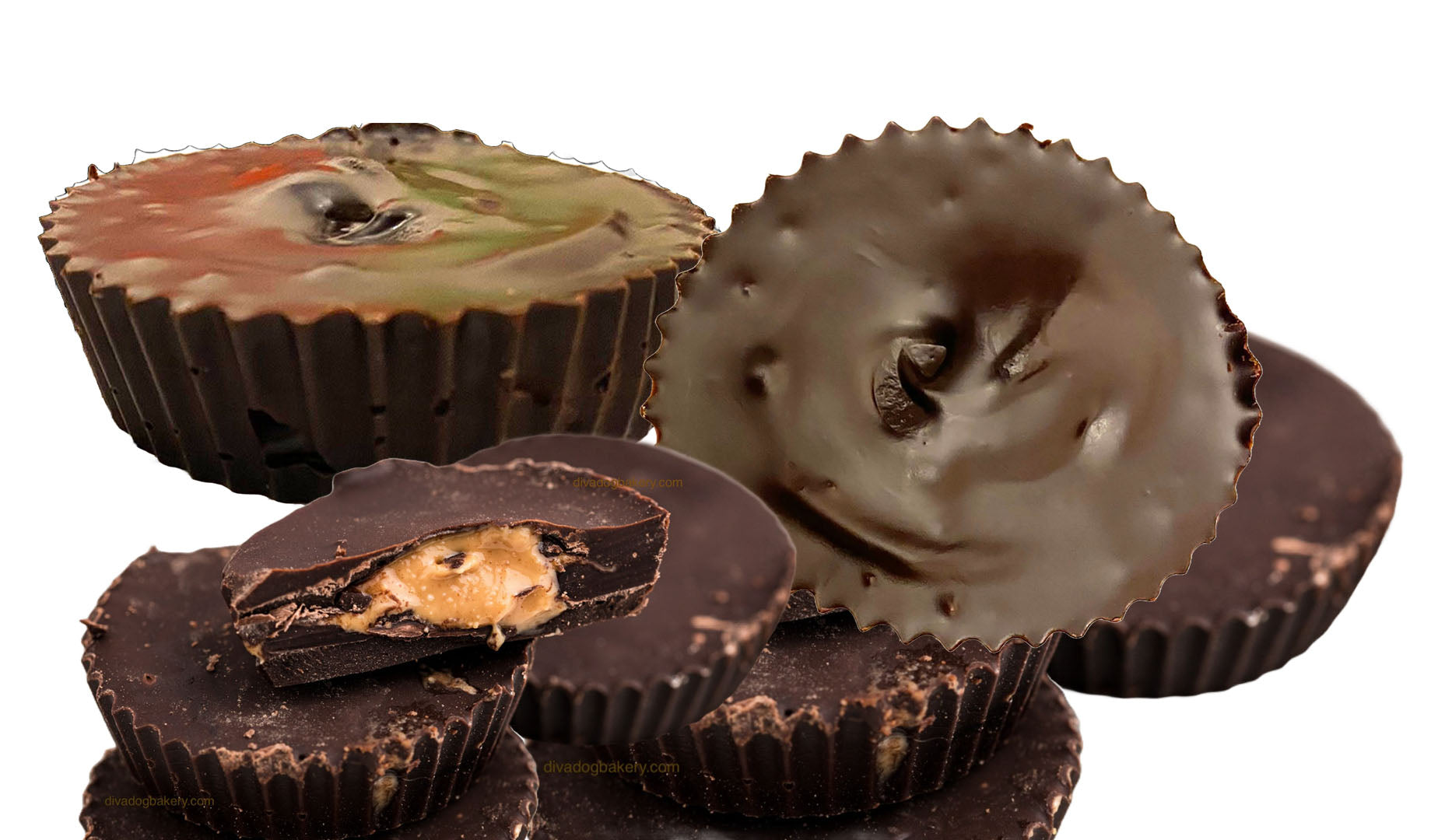 Peanut Butter Cups Organic Dog Treats