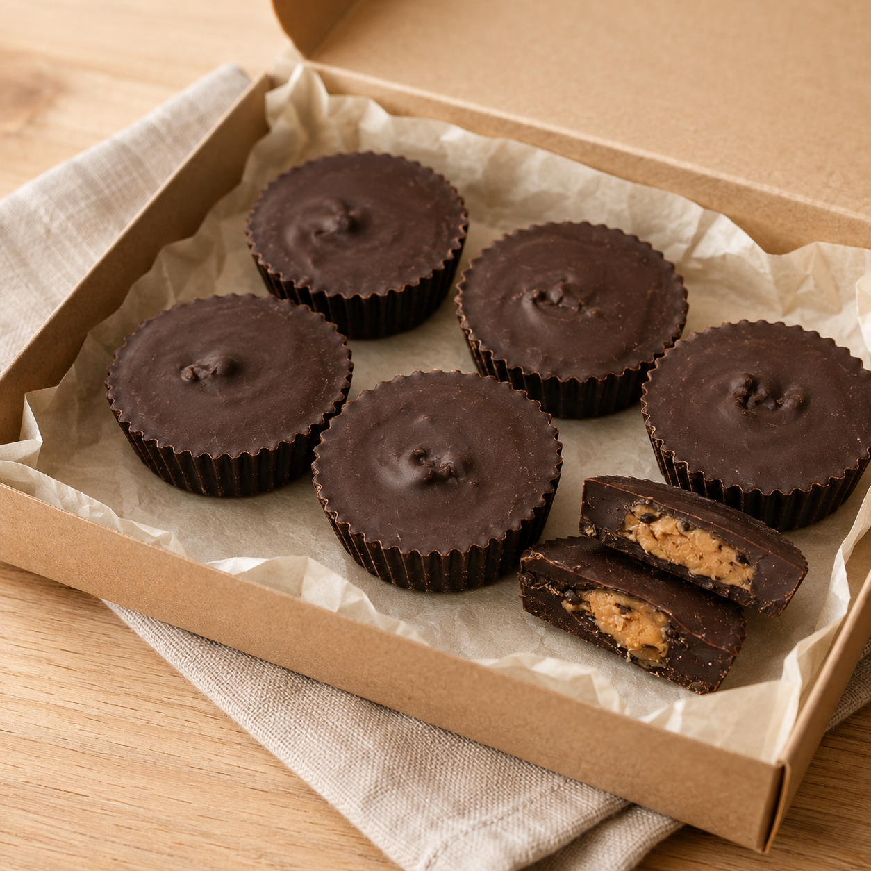 Peanut Butter Cups Organic Pet Treats