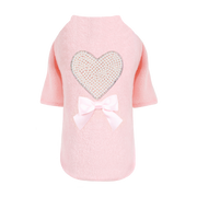 Pearl Heart Dog Sweater