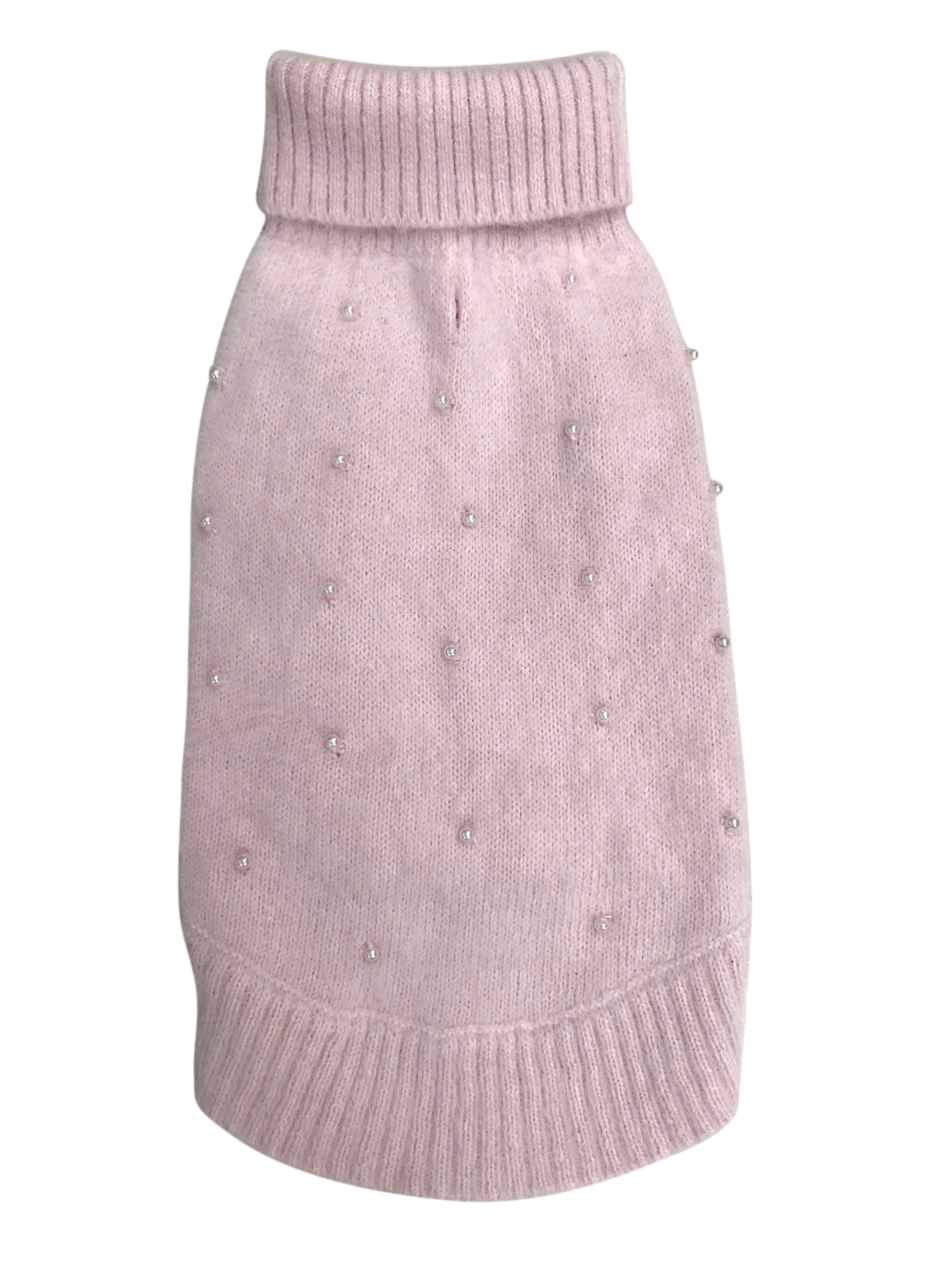 Pearly Girl Sweater, Blush 