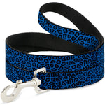 Dog Leash - Leopard Turquoise