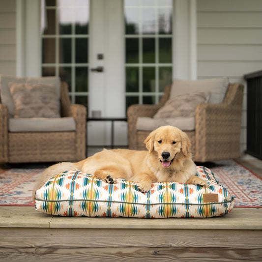Pendleton All Season Pet Napper - Dog Bed - Medium - Cowboy Plains