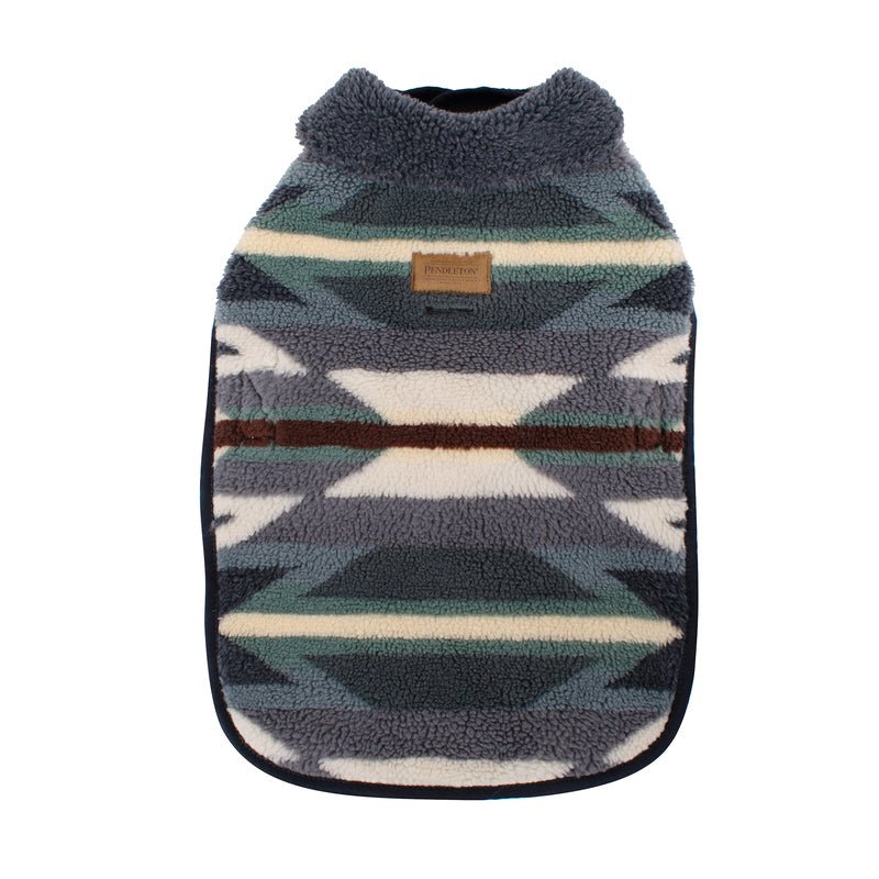 Pendleton Berber Dog Coat - Serape Rosewood / X-Small by Carolina Pet Co.