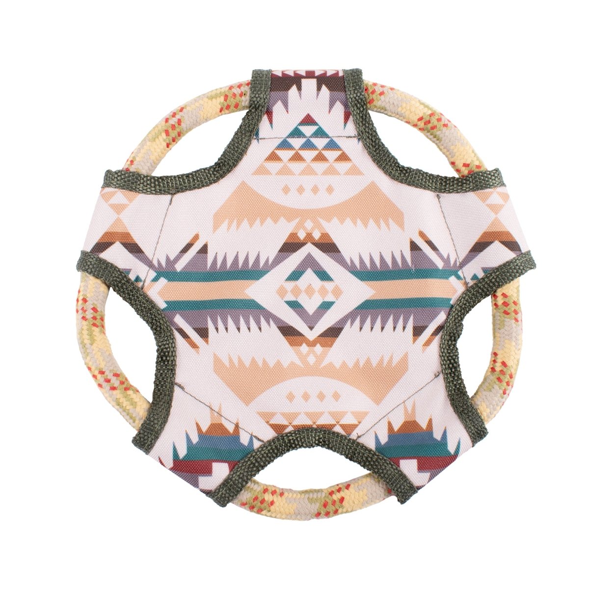 Pendleton Flying Disc Rope Dog Toy
