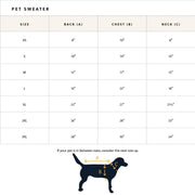 Pendleton Knit Pet Sweater