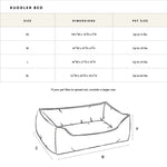 Pendleton Olympic National Park Kuddler Fleece Dog Bed 