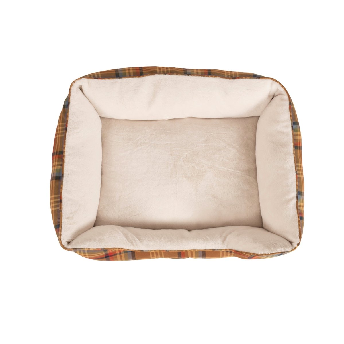 Pendleton Plaid Cozy Kuddler - Bolster Dog Bed