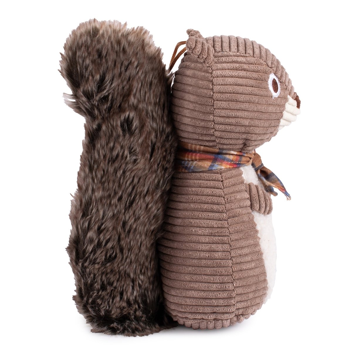 Pendleton Plush Squirrel Toy - Plush Dog Toy