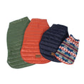 Load image into Gallery viewer, Pendleton Puffer Dog Coat - Ochre - X-Small
