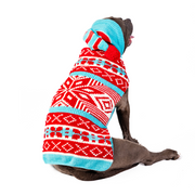 Peppermint Hoodie Dog Sweater