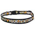Load image into Gallery viewer, Personalized Candy Corn Dog Collar
