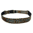 Load image into Gallery viewer, Personalized Leopard Print Dog Collar
