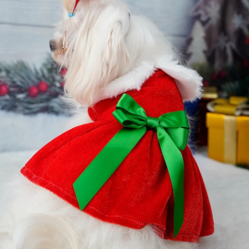 Santa Christmas Dog Party Dresses - Southlake Paws