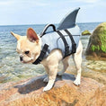Load image into Gallery viewer, Shark Fin Dog Life Jacket - Southlake Paws
