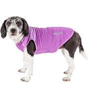 Pet Life ® Active 'Aero-Pawlse' Quick-Dry and 4-Way-Stretch Yoga Fitness Dog T-Shirt Tank Top