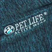 Pet Life ® Active 'Chewitt Wagassy' 4-Way-Stretch Yoga Fitness Long-Sleeve Dog T-Shirt